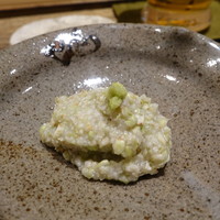 日本橋 蕎ノ字 - 超粗挽きの蕎麦掻き