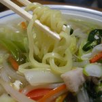 五十嵐食堂 - タンメンの麺