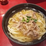 山下本気うどん - 肉うどん