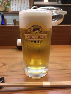 Kozakana Ryouri Tomisuke - 生ビール