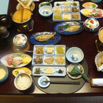 金盛館せゝらぎ - [料理] 朝食 全景♪ｗ