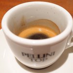Ristorante Pellini Adagio - ランチセット 1000円 のコーヒー