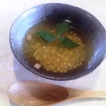 手打ち蕎麦　さとみ - [料理] 蕎麦の実 雑炊