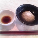 手打ち蕎麦　さとみ - [料理] そばがき