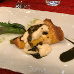 D'ORO - アワビ 鱈 クレープ包み