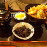 さか本 そば店 - 天丼　1450円