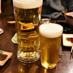 虎や - この店に一個しかない大ジョッキ