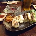 虎や - ネギの丸焼き（これだけスマホです）