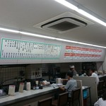 Gyouza No Oushou - 店内　カウンター席