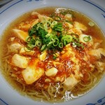 餃子の王将 - 麻婆麺定食　麻婆ラーメン