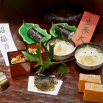 研覃 ほりべ - （撮影 20170128）節分をイメージした色々盛り。