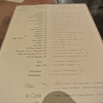 La pascade - ドリンクメニュー