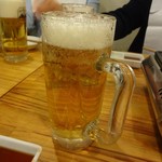 Yakiniku Oumigyuunikuten - 生ビール