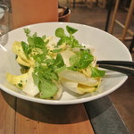 La pascade - 付け合わせのサラダ