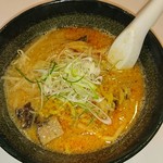 らーめん岳 - 辛味噌ラーメン ¥800