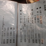 ちゃわん屋 - 地酒①　(2017.1)