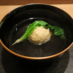 虎白 - お椀：松葉蟹の真丈