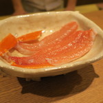 虎白 - 焼き物の一：松葉蟹の炭火焼き1