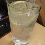 三忠食堂 - レモンサワー