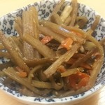 三忠食堂 - きんぴらごぼう