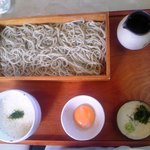 手打ち蕎麦　さとみ - [料理] 夏季限定『とろろそば』全景♪ｗ