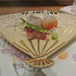 日本料理 潤花 - ２０１７年１月２８日のお造り１
