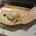 日本料理 潤花 - ２０１７年１月２８日のお造り２