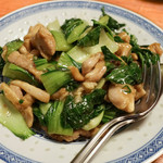 嘉賓 - 青梗菜と鶏肉の炒め物