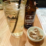 Sakanaya Aoji - ホッピーで乾杯