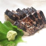 手打ちそば八轟 - 鰆の西京味噌漬け刺身