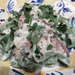 ラ ピニャータ - 手打ちタリアテッレ