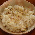 手打ち蕎麦　さとみ - [料理] 生姜ご飯