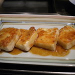 鉄板焼レストラン八景 - 金沢区立花さんの手造り豆腐の鉄板焼き