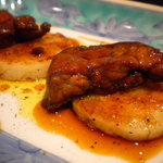 鉄板焼レストラン八景 - フォアグラ鉄板焼