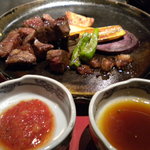 鉄板焼レストラン八景 - 葉山牛のサーロイン（聖夜・葉山牛コース）