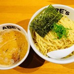 ラーメン ABE's - 濃厚つけ麺(大盛)