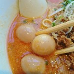 さんじ - 珍しいウズラの味玉