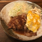 大阪トンテキ - なかなか脂身の強い生姜焼き♫ご飯が止まりませんw