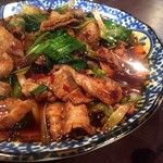 かはほり - 正宗回鍋肉/葉にんにくを使用した本格四川で食べられている回鍋肉