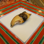 すし処 かね田 - 鮑の肝添え