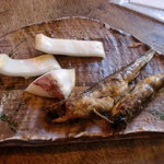 ひもの万宝商店 - アオリイカとメヒカリ。。言葉を失う旨さ。