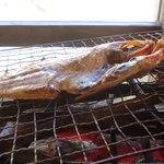 ひもの万宝商店 - 金目鯛。焼きあがりが待ち遠しい！