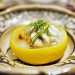 銀座 しのはら - 雲子飯蒸し　銀餡