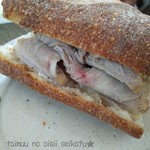 ハッチベーカリー - 自家製ハムのサンドイッチ♪