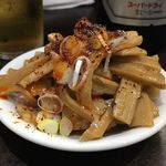 中華そば べんてん - ビールのお通し