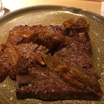 まる富 - 岩手牛　炙り