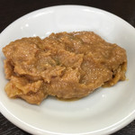 中華そば べんてん - 「みそ（別皿）」200円