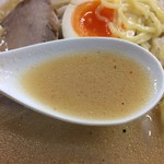 ラーメン さくらっ娘 - 201701 さくらっ娘 ★桜セット（味噌ラーメン  850円）★ 味噌ラーメン 意外に白っぽいんですね