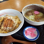 瑞幸 - かつ丼、半ラーメン