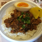 麺線屋formosa - 魯肉飯レギュラーサイズ（600円／麺線屋 formosa） 2017.1